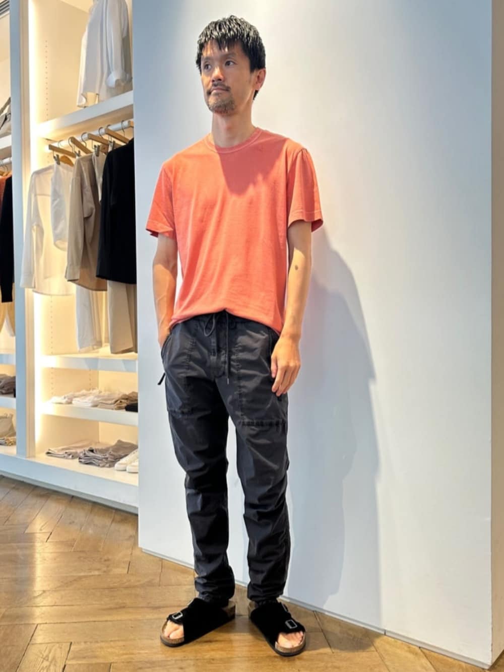 コットンジャージー クルーネックTシャツ MBEL3614を使った人気