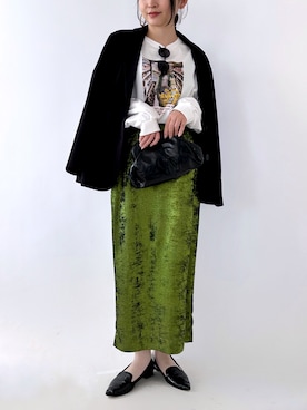「グリッター」｜roiさん（レディース・162cm）の春コーディネート