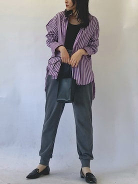 「zootie（ズーティー）のアイテム」を使った、roiさん（レディース・162cm）の秋コーディネート