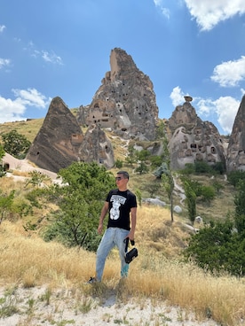 「FENDI（フェンディ）のアイテム」を使った、stanleyjuanさん（メンズ・174cm）の夏コーディネート