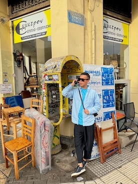 「アイテム（その他トップス）」を使った、stanleyjuanさん（メンズ・174cm）の秋コーディネート