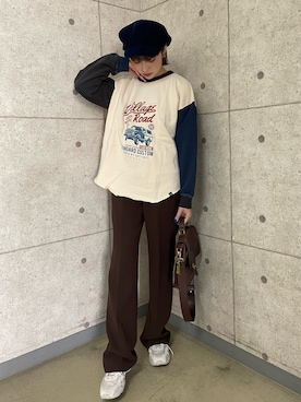 「KRIFF MAYER」｜Risaさん（レディース・163cm）の秋コーディネート