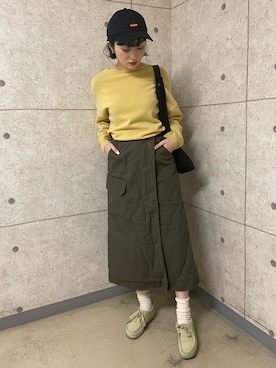 「KRIFF MAYER」｜Risaさん（レディース・163cm）の冬コーディネート