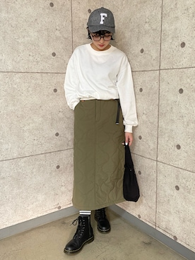 「KRIFF MAYER」｜Risaさん（レディース・163cm）の冬コーディネート