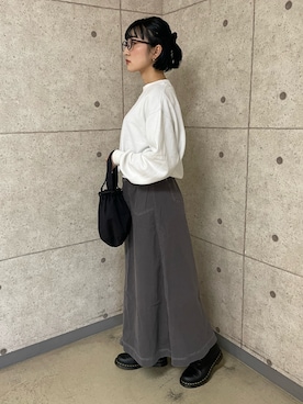 「KRIFF MAYER」｜Risaさん（レディース・163cm）の秋コーディネート