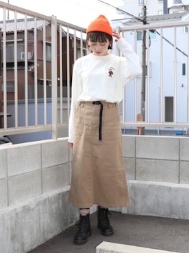 「KRIFF MAYER Lady's Collection（クリフメイヤーレディースコレクション）のアイテム」を使った、Risaさん（レディース・163cm）の秋コーディネート