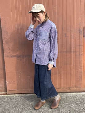 「KRIFF MAYER Lady's Collection（クリフメイヤーレディースコレクション）のアイテム」を使った、Risaさん（レディース・163cm）の冬コーディネート