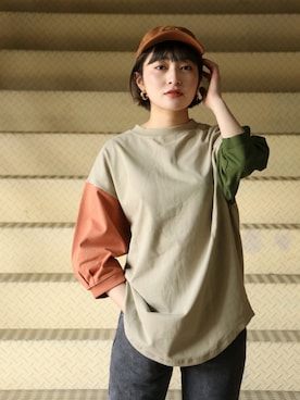 「KRIFF MAYER」｜Risaさん（レディース・163cm）の冬コーディネート