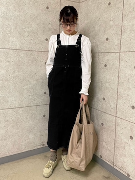 「KRIFF MAYER Lady's Collection（クリフメイヤーレディースコレクション）のアイテム」を使った、Risaさん（レディース・163cm）の春コーディネート