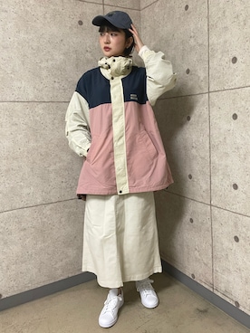 「KRIFF MAYER Lady's Collection（クリフメイヤーレディースコレクション）のアイテム」を使った、Risaさん（レディース・163cm）の冬コーディネート