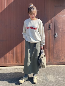 「KRIFF MAYER Lady's Collection（クリフメイヤーレディースコレクション）のアイテム」を使った、Risaさん（レディース・163cm）の冬コーディネート