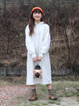 「KRIFF MAYER Lady's Collection（クリフメイヤーレディースコレクション）のアイテム」を使った、Risaさん（レディース・163cm）の秋コーディネート