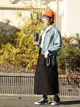 「KRIFF MAYER」｜Risaさん（レディース・163cm）の冬コーディネート
