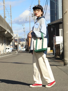 「KRIFF MAYER」｜Risaさん（レディース・163cm）の冬コーディネート