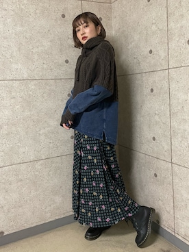 「KRIFF MAYER」｜Risaさん（レディース・163cm）の秋コーディネート