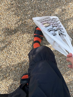 「UNIQLO（ユニクロ）の50色ソックス（消臭機能付き）（ソックス/靴下）」を使った、hiiさん（レディース・157cm）の秋コーディネート