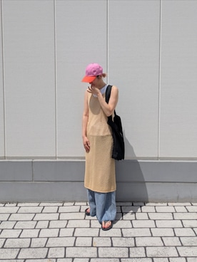 Jinaさん(レディース・167cm)の夏コーディネート