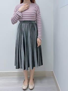 「PULL&BEAR（プルアンドベア）のアイテム（トップス）」を使った、Rinkaさん（レディース・160cm）の冬コーディネート