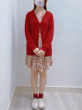 「6IXTY8IGHTのアイテム（その他アウター）」を使った、Rinkaさん（レディース・160cm）の春コーディネート