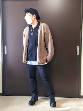 シンさん（メンズ・174cm）の冬コーディネート