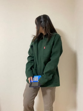 「みどり」｜「アイテム（ジャケット/アウター）」を使った、chanena16さん（レディース・158cm）の秋コーディネート