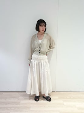 加藤(kato)さん(レディース・168cm)の夏コーディネート