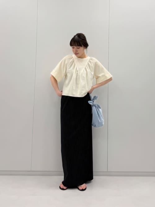 セール】＜EMMEL REFINES＞EM サッカーVネック キリカエ