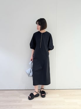「ビジネス」｜「アイテム（ワンピース/ドレス）」を使った、加藤（kato）さん（レディース・168cm）の夏コーディネート