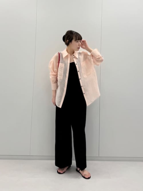 セール】＜EMMEL REFINES＞EM シアー ロングシャツ（シャツ