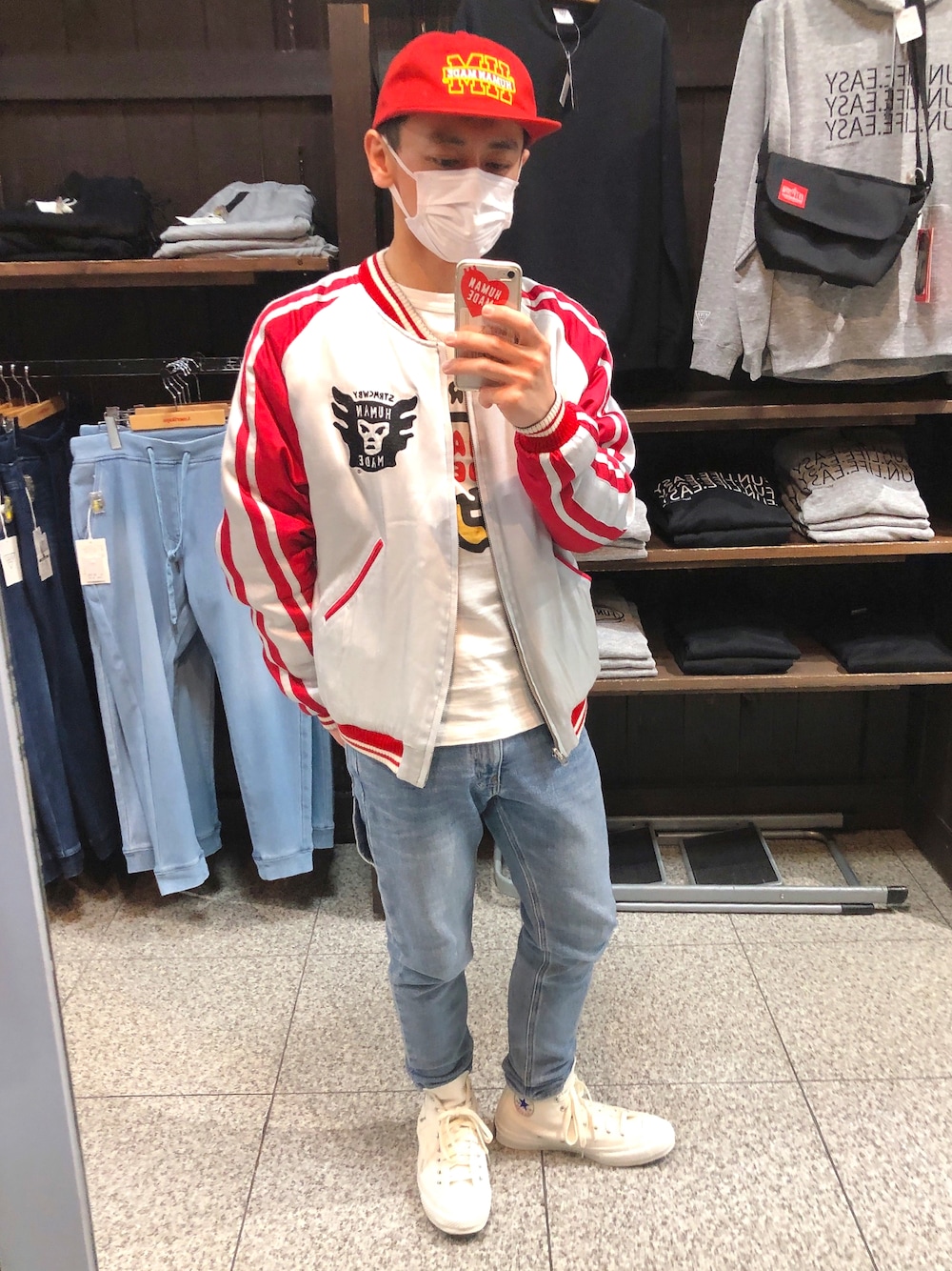 HUMAN MADE スカジャン HUMAN MADE - 【Sサイズ】 humanmade YOKOSUKA JACKETの通販 by