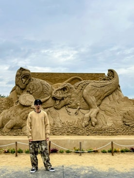 「Starting Over（スターティングオーバー）のアイテム」を使った、JUNICHIさん（メンズ・175cm）の秋コーディネート