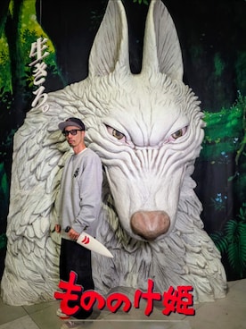 「Subciety（サブサエティ）のアイテム」を使った、JUNICHIさん（メンズ・175cm）の春コーディネート