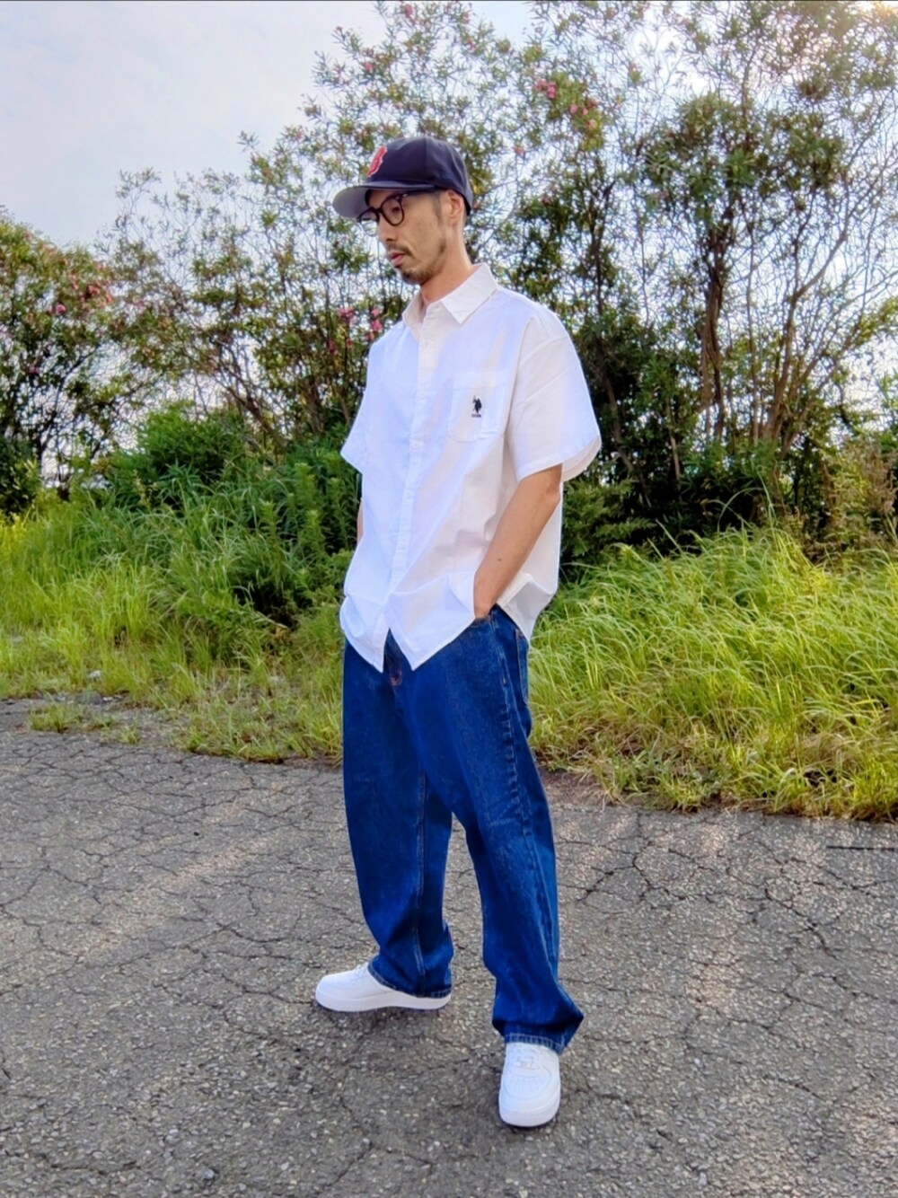 NIKE / AIR FORCE 1 07を使った人気ファッションコーディネート
