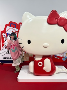 「WC（ダブル シー）のアイテム」を使った、ところてんさん（レディース・155cm）の春コーディネート