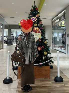 「アイテム（テーラードジャケット）」を使った、ゆゆゆさん（レディース・153cm・40代）の冬コーディネート