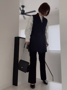 「FOUND GOOD（ファウンドグッド）のアイテム」を使った、ゆゆゆ（母。時々、娘）さん（レディース・153cm）の冬コーディネート