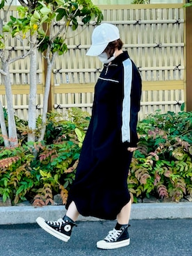 「アイテム（キャップ）」を使った、ゆゆゆさん（レディース・153cm・40代）の冬コーディネート