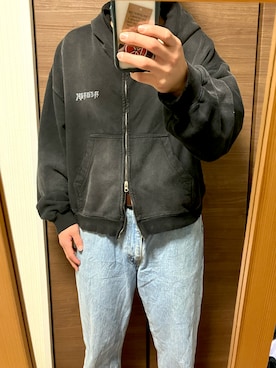 「アキコーデ」｜かずきさん（メンズ・180cm）の冬コーディネート