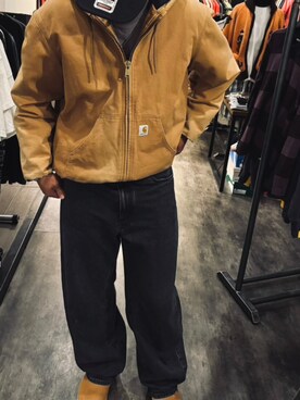 Carhartt ベージュ ジャケット 中古・古着通販】CarHartt (カーハート) アクティブジャケット