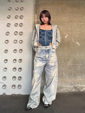 hinaさん（レディース・153cm）の夏コーディネート