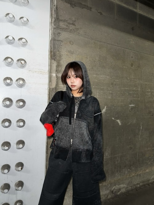 ウィメンズ ニットパーカー M-HERMINE（ニット/セーター）｜DIESEL