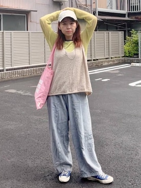 minkey0309さん(レディース・154cm)の春コーディネート