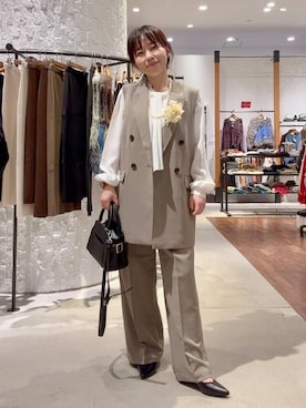 「アイテム（腕時計）」を使った、minkey0309さん（レディース・154cm）の冬コーディネート