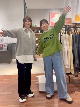 「アイテム（その他シューズ）」を使った、minkey0309さん（レディース・154cm・40代）の冬コーディネート