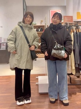 「アイテム（その他シューズ）」を使った、minkey0309さん（レディース・154cm・40代）の冬コーディネート