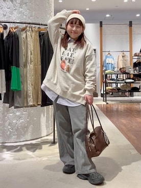 minkey0309さん（レディース・154cm）の春コーディネート