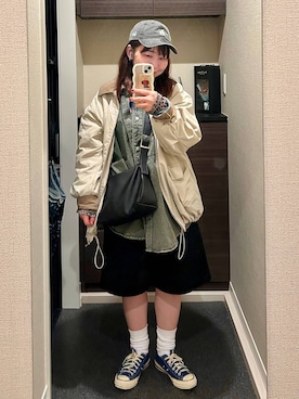 minkey0309さん（レディース・154cm）の春コーディネート