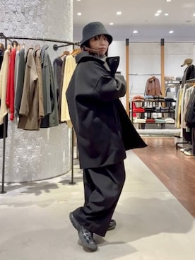 「アイテム（オールインワン・サロペット）」を使った、minkey0309さん（レディース・154cm・40代）の秋コーディネート