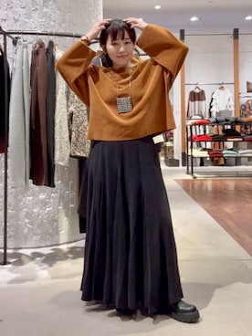 「アイテム（アナログ腕時計）」を使った、minkey0309さん（レディース・154cm・40代）の秋コーディネート