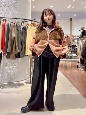 「アイテム（オールインワン・サロペット）」を使った、minkey0309さん（レディース・154cm・40代）の秋コーディネート